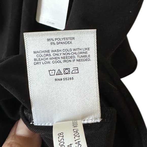 Express Black Cami with Cascading Ruffle Design - Picture 9 of 9